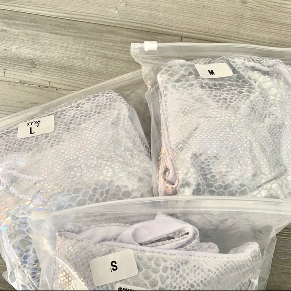 Holographic Snake Skin Bikini NWT - Picture 6 of 6